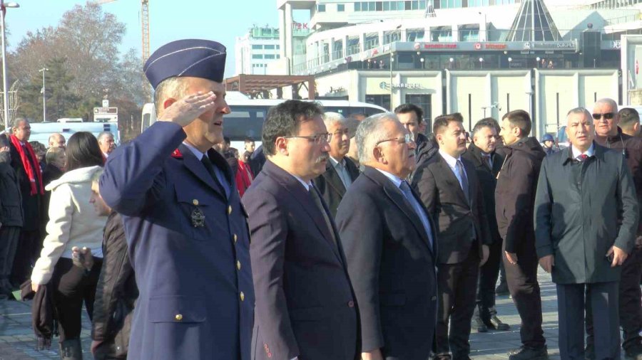 Atatürk’ün Kayseri’ye Gelişinin 105. Yılı Kutlandı