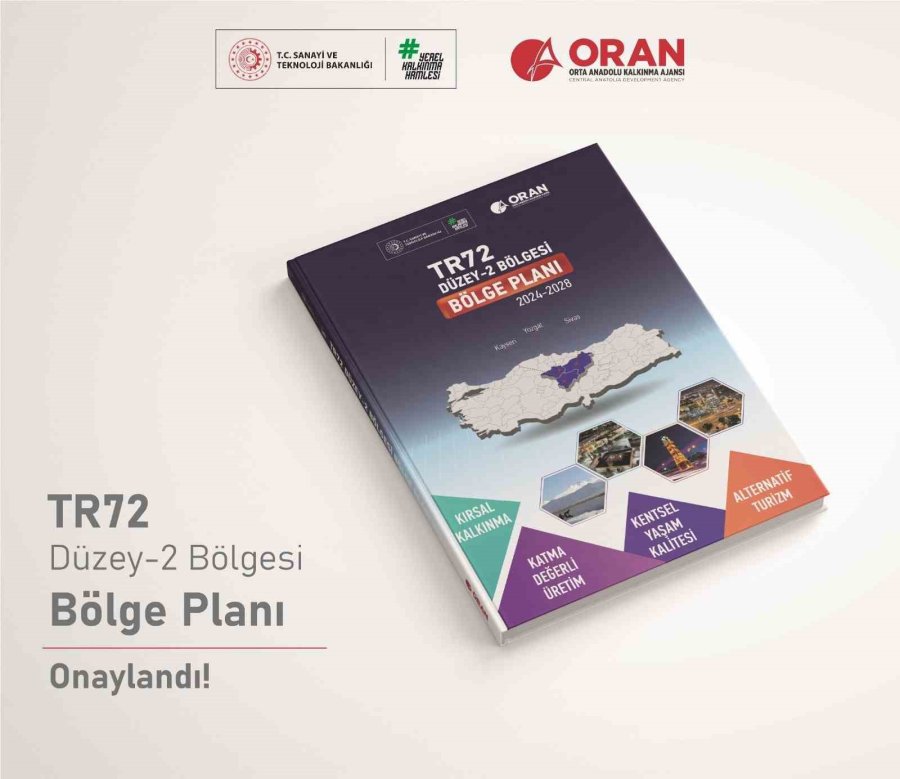 2024-2028 Tr72 Bölge Planı Onaylandı