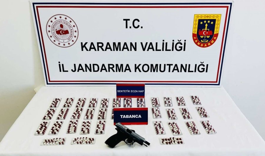 Jandarmadan Uyuşturucu Hap Operasyonu: 1 Gözaltı