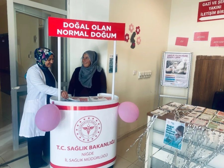 "normal Doğum Eylem Planı" Kapsamında Anne Adaylarına Bilgilendirme