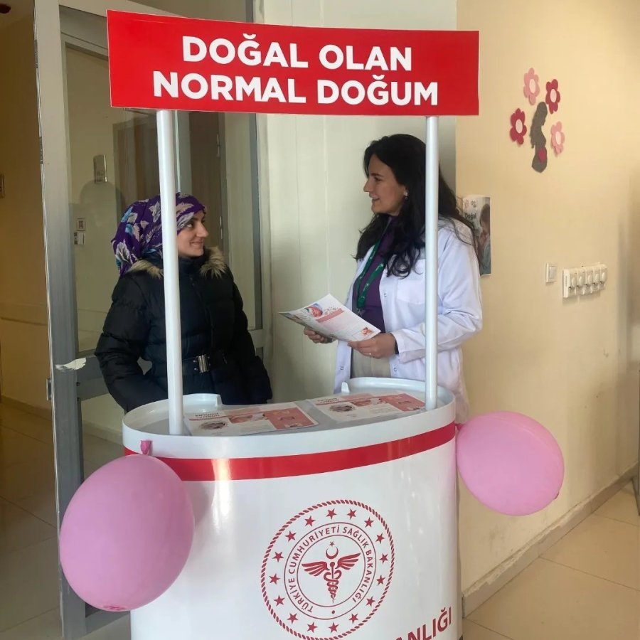 "normal Doğum Eylem Planı" Kapsamında Anne Adaylarına Bilgilendirme