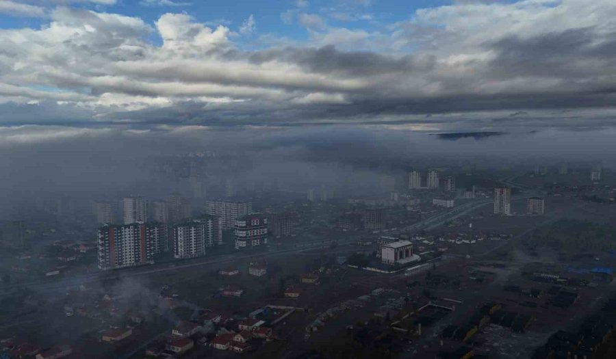 Kayseri’de Sis Etkili Oldu