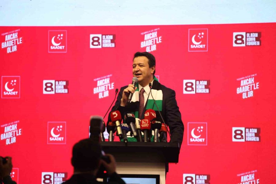 Saadet Partisi Genel Başkanı Arıkan: "siyasi Tarihimizde Hiçbir Zaman Esadçı Olmadık"