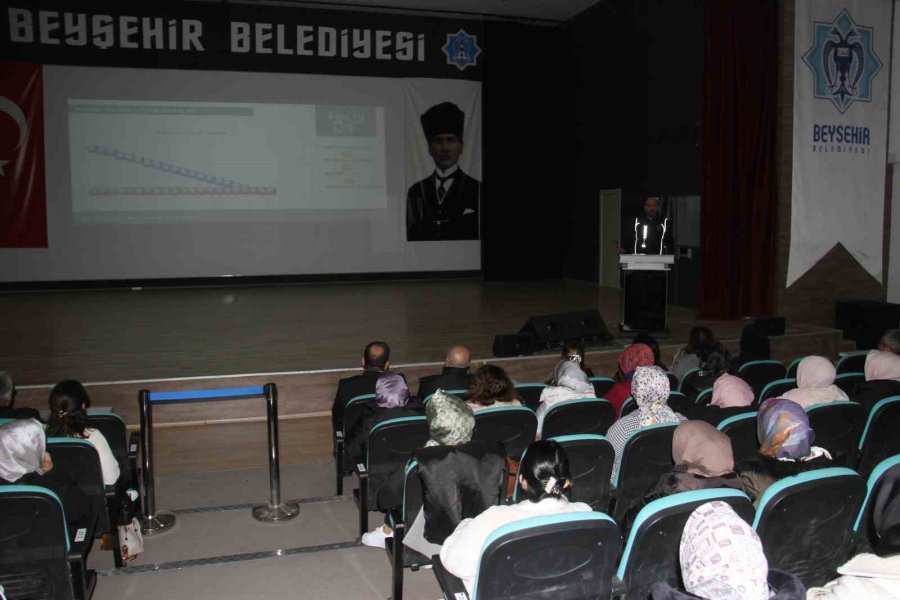 Beyşehir’de Annelere Madde Bağımlılığı Eğitim Semineri