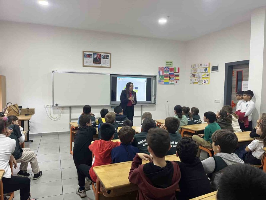 Alanya’da Öğrencilere İklim Değişikliği Ve Sıfır Atık Eğitimi Verildi