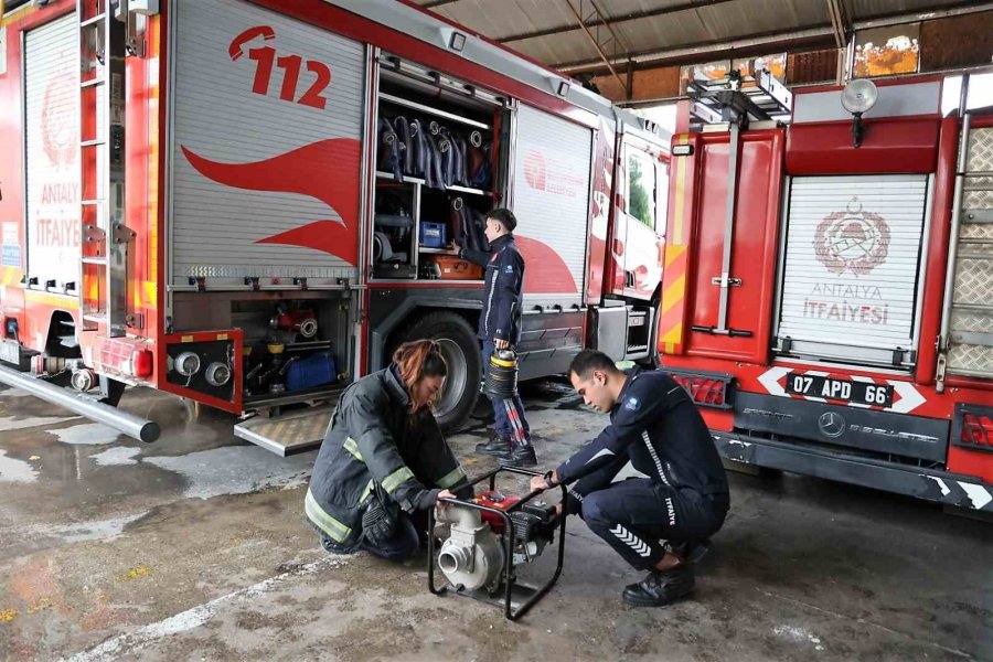 Büyükşehir Ekipleri Turuncu Koda Karşı Teyakkuzda