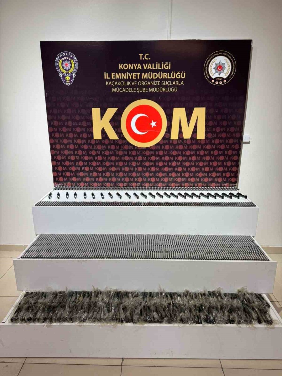 Konya’da Kom’dan Silah Operasyonu: 3 Tutuklama