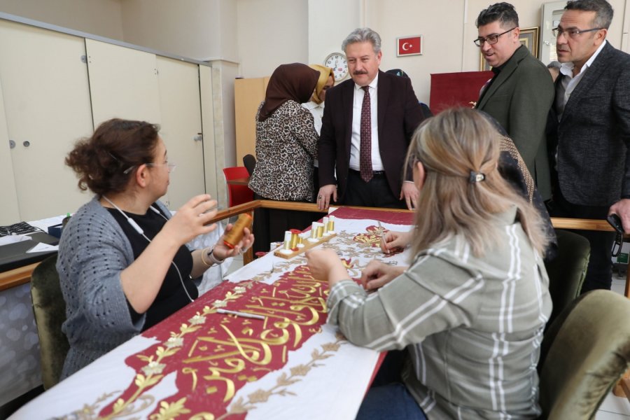 Başkan Palancıoğlu’ndan Kayseri Olgunlaşma Enstitüsü’ne Ziyaret