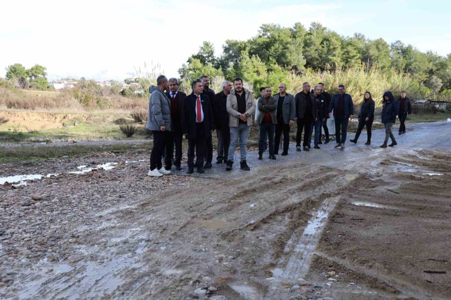 Manavgat Belediyesi Selden Etkilenen Vatandaşları Yalnız Bırakmadı