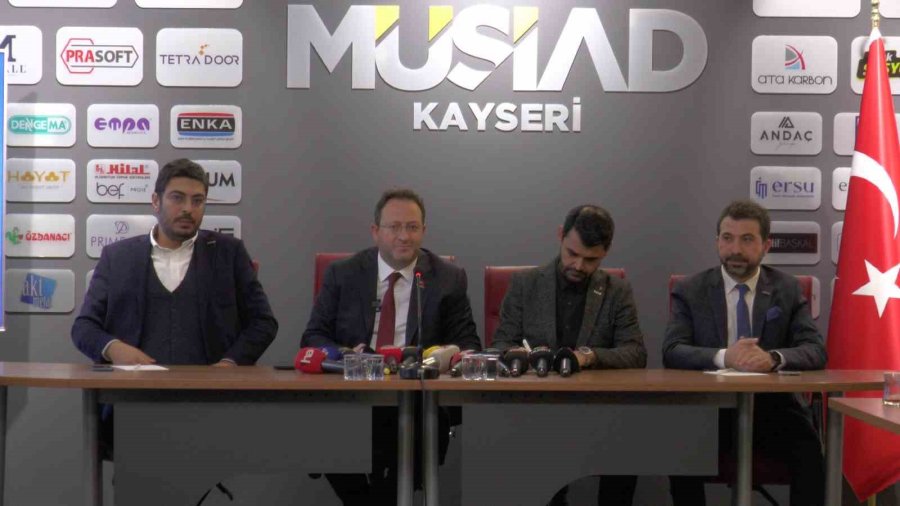 Akmermer: “suriye’deki Konut İnşaatlarında Müsiad Kayseri Olarak Şehrin Bayraktarlığını Yapmak İstiyoruz”