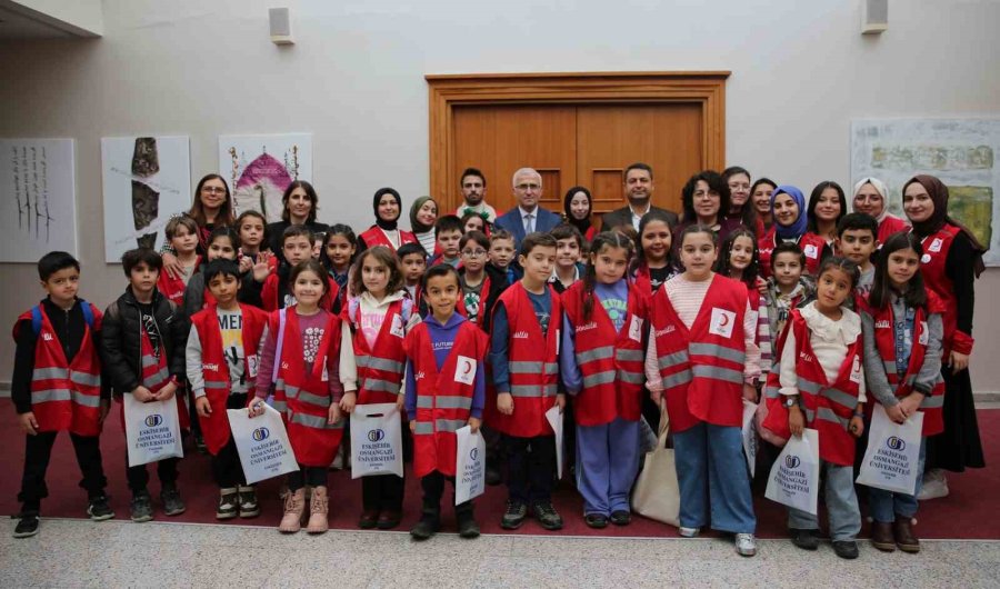 Esogü Genç Kızılay Topluluğu’ndan ’çocuk Üniversitesi’ Projesi