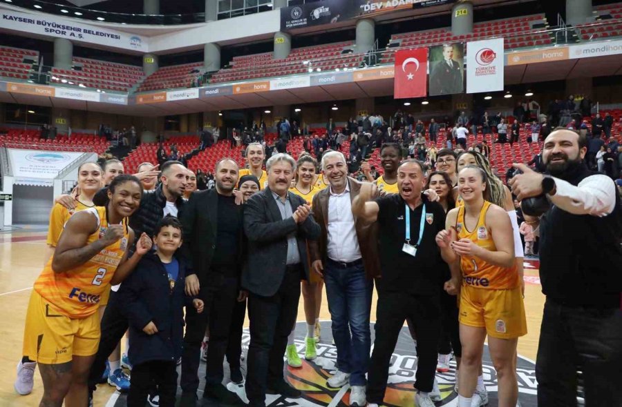 Tkbl: Melikgazi Kayseri Basketbol: 67 - Botaş:64