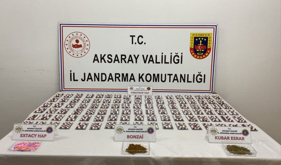 Aksaray’da Uyuşturucu Tacirine Jandarma Darbesi