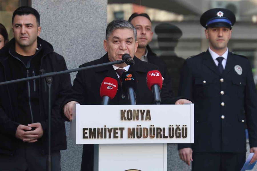 Konya İl Emniyet Müdürü Karabulut Veda Etti