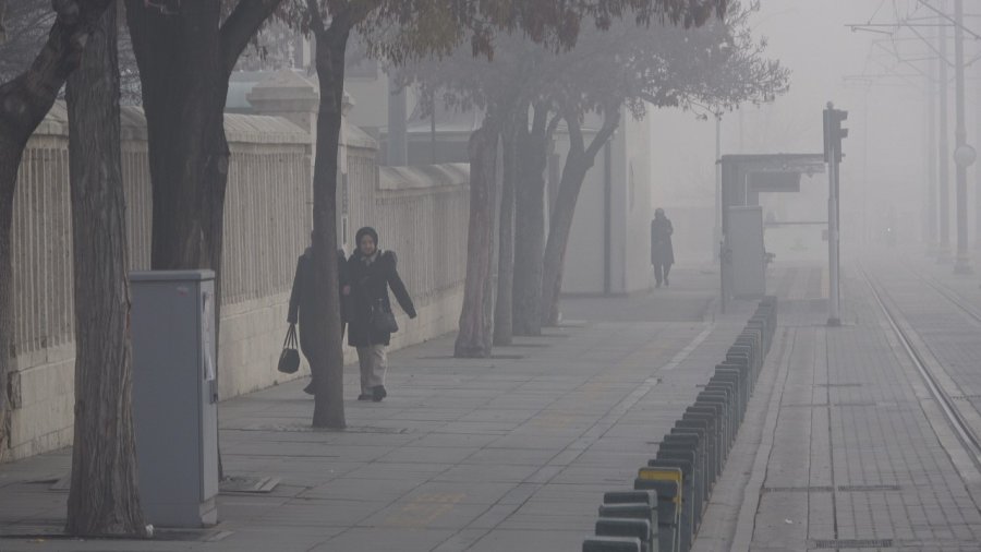 Konya’da Yoğun Sis Etkili Oldu