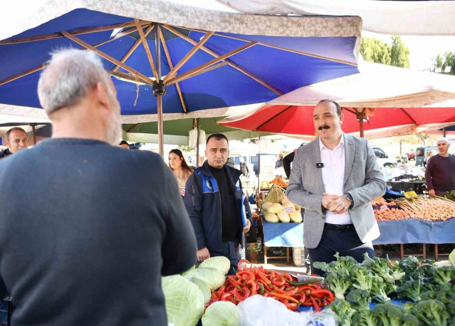 Başkan Kotan: "pazar Yerinde Düzen Ve Hijyen Önceliğimiz"