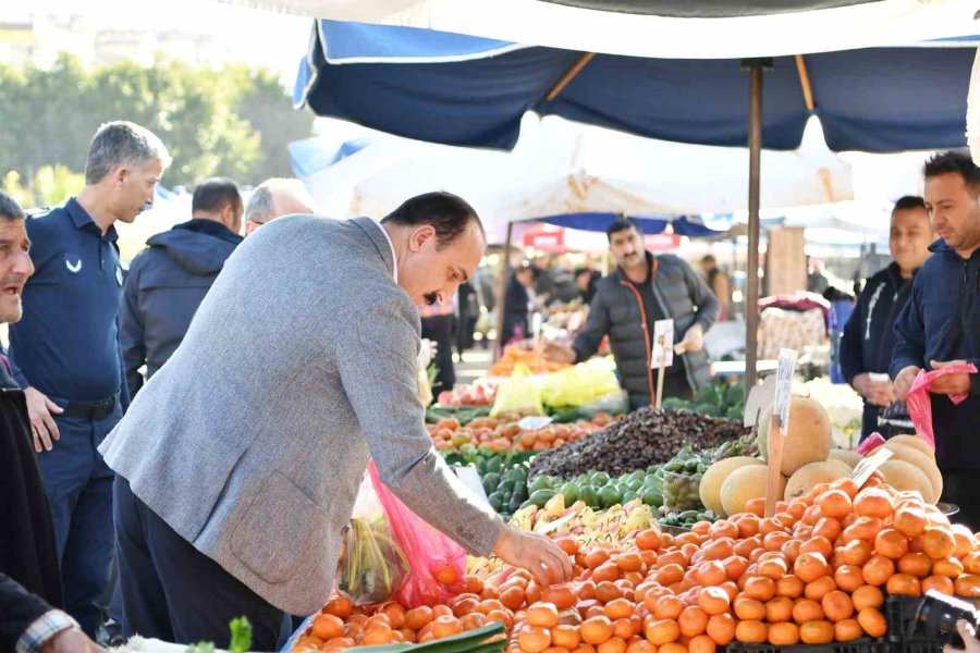 Başkan Kotan: "pazar Yerinde Düzen Ve Hijyen Önceliğimiz"