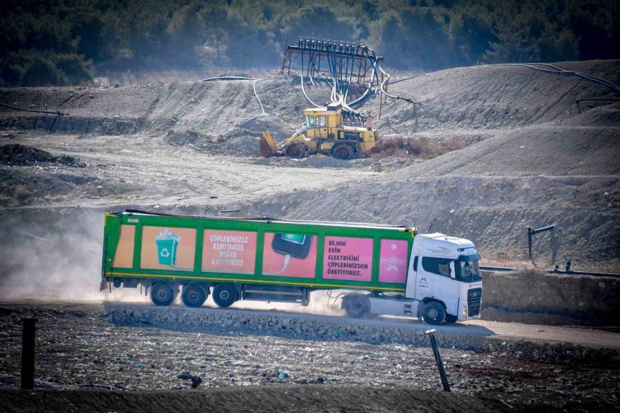 Mersin’in Çöpü Enerjiye, Doğası Yeşile Dönüyor