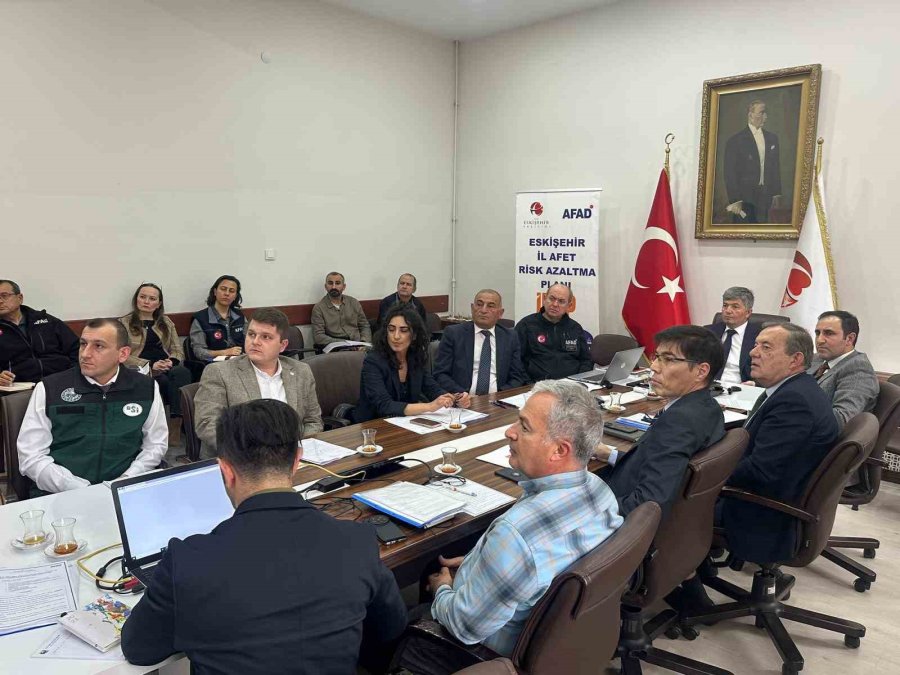 Eskişehir İl Afet Risk Azaltma Planı (irap) İdk Toplantısı Gerçekleştirildi