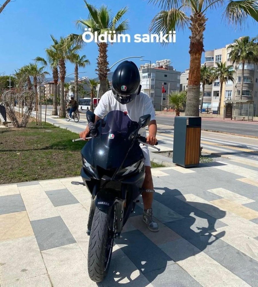 “öldüm Sanki” Diye Paylaştığı Motosikleti 17 Yaşındaki Genci Ölüme Götürdü