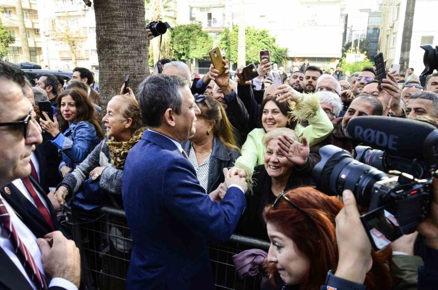 Chp Genel Başkanı Özel: "bugün Mersin’den Bir Büyük Sürpriz Yapacağız"