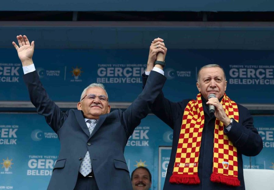 Kayseri’yi ’cumhurbaşkanı’ Heyecanı Sardı