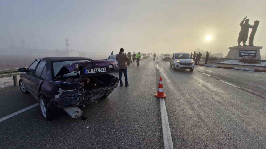 Karaman’da 13 Aracın Karıştığı Zincirleme Kazada 7 Kişi Yaralandı