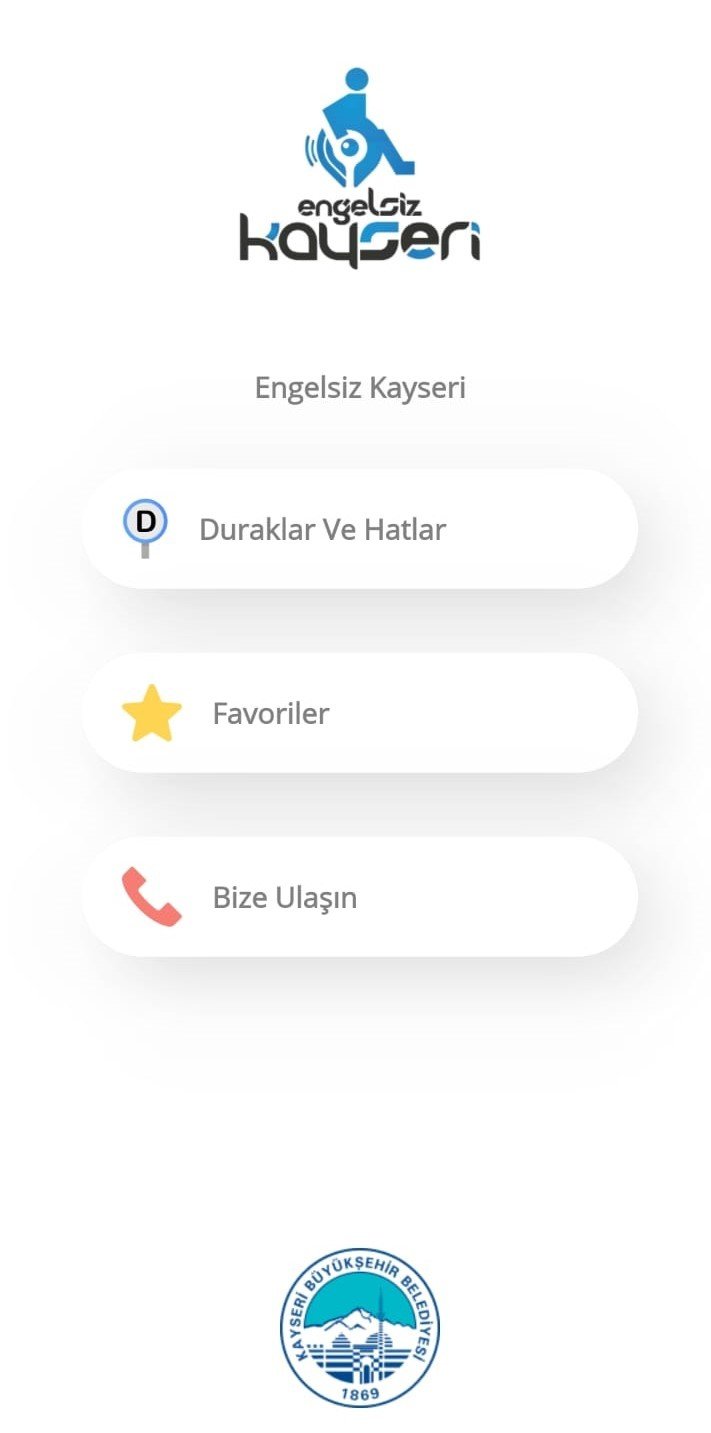 Büyükşehirden Toplu Taşımada Engelleri Ortadan Kaldıran ‘engelsiz Kayseri’ Mobil Uygulaması