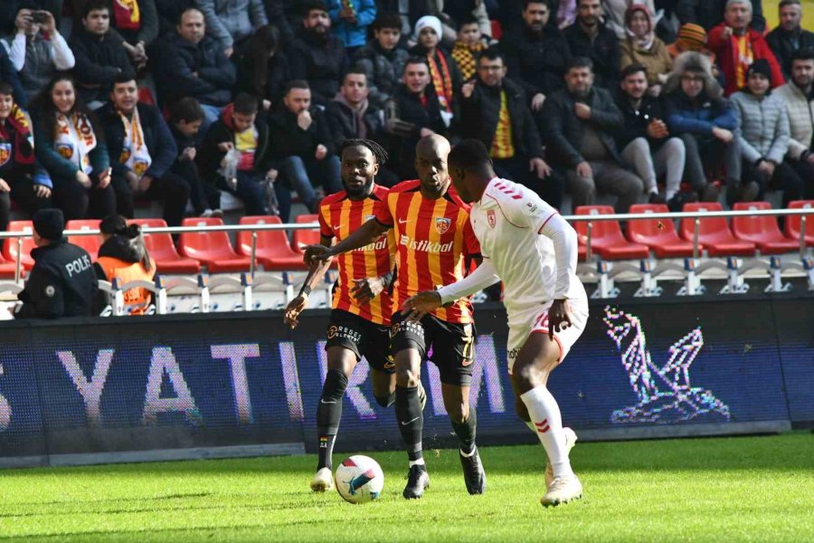 Trendyol Süper Lig: Kayserispor: 0 - Samsunspor: 1 (maç Sonucu)