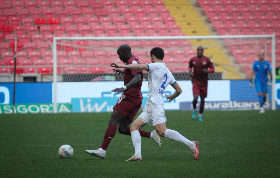 Trendyol Süper Lig: Atakaş Hatayspor: 1 - Çaykur Rizespor: 2 (maç Sonucu)