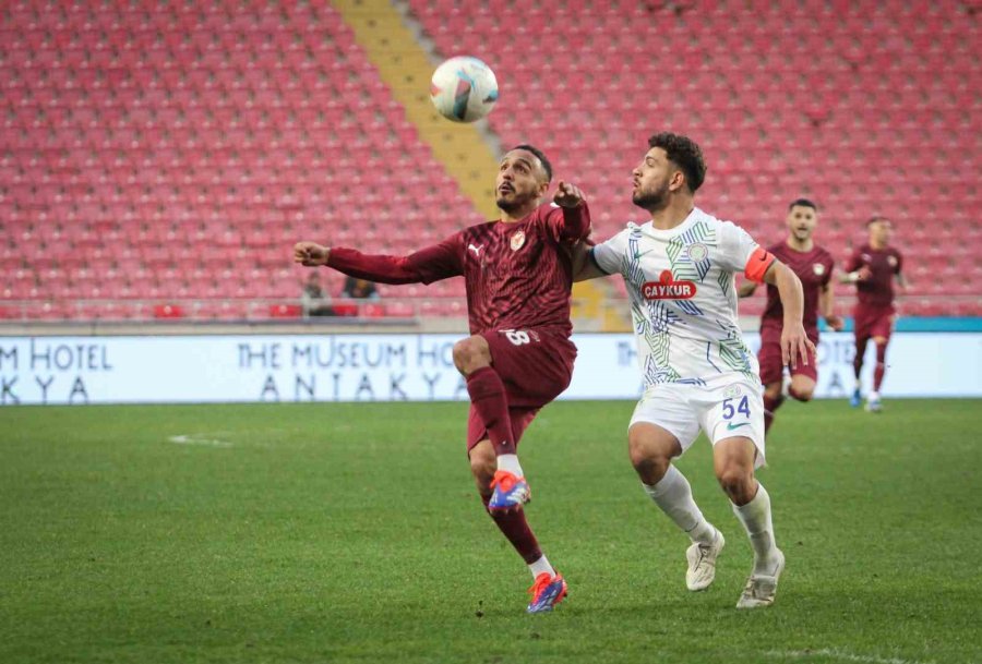 Trendyol Süper Lig: Atakaş Hatayspor: 1 - Çaykur Rizespor: 2 (maç Sonucu)