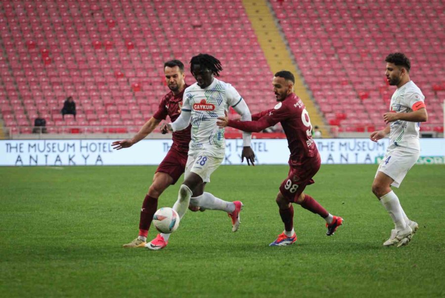 Trendyol Süper Lig: Atakaş Hatayspor: 1 - Çaykur Rizespor: 2 (maç Sonucu)