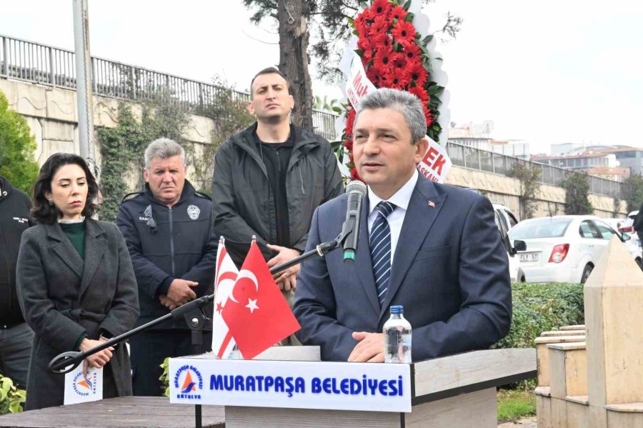 Bağımsızlık Mücadelesinin İki Lideri Antalya’da Anıldı