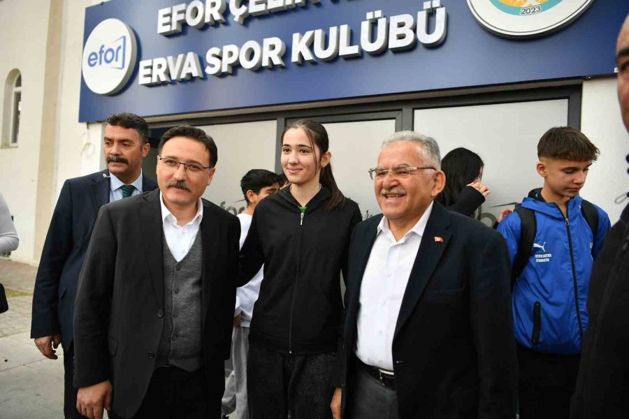 Başkan Büyükkılıç: “erva Spor Okulları Bir Ekol Oluşturdu”