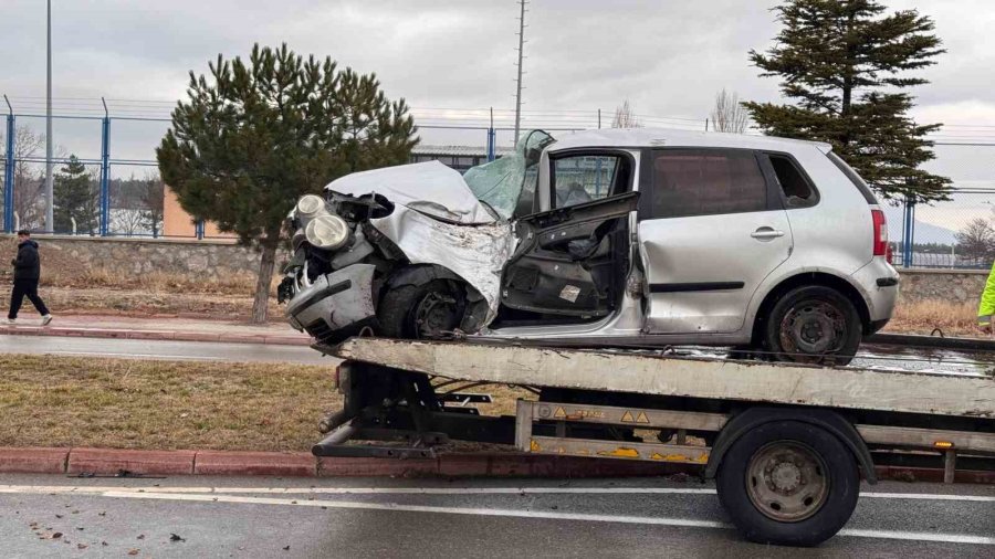 Seydişehir’de Trafik Kazası: 1 Yaralı