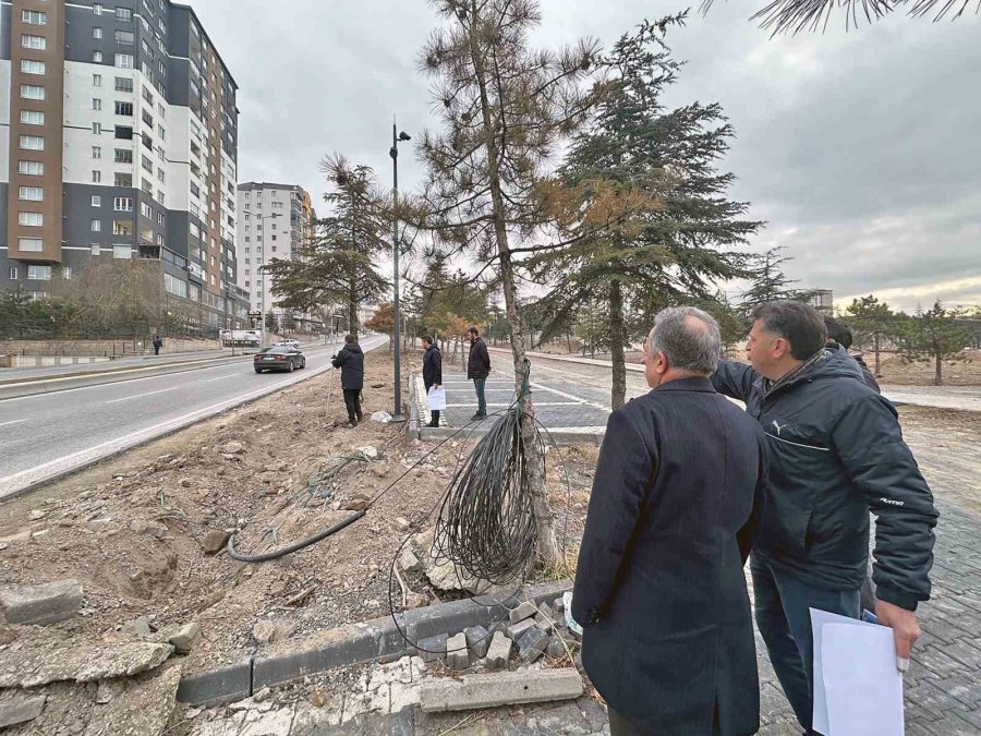 Talas Millet Bahçesi Kış Soğuk Demeden İlerliyor