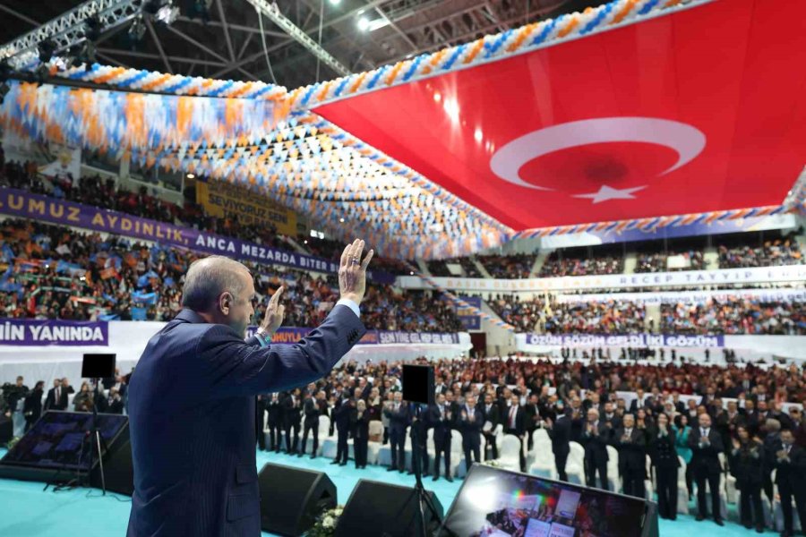 Cumhurbaşkanı Erdoğan: “bizden Sonraki Nesillere Güçlü Bir Türkiye Mirası Bırakacağız”