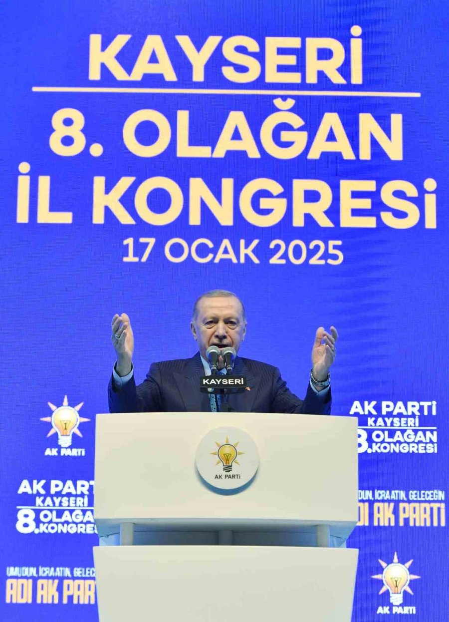 Cumhurbaşkanı Erdoğan: "ya O Silahlar Gönüllü Olarak Bırakılacak Ya Da Cebren Bıraktırılacak”