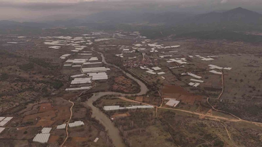 Sakarya Nehri Yağmurlar Sonrası Havadan Fotoğraflandı