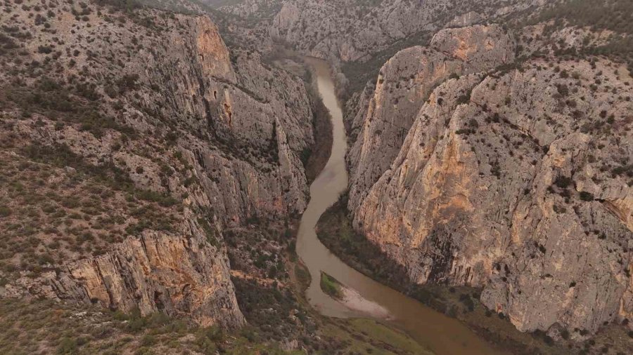 Sakarya Nehri Yağmurlar Sonrası Havadan Fotoğraflandı