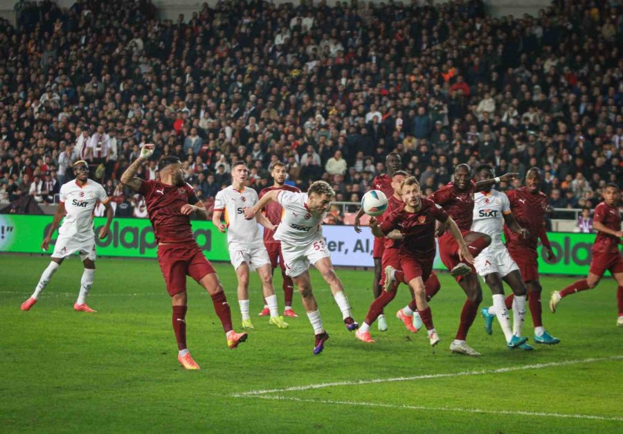 Trendyol Süper Lig: Atakaş Hatayspor: 1 - Galatasaray: 1 (maç Sonucu)