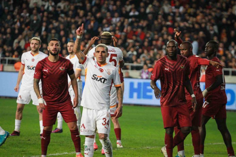 Trendyol Süper Lig: Atakaş Hatayspor: 1 - Galatasaray: 1 (maç Sonucu)