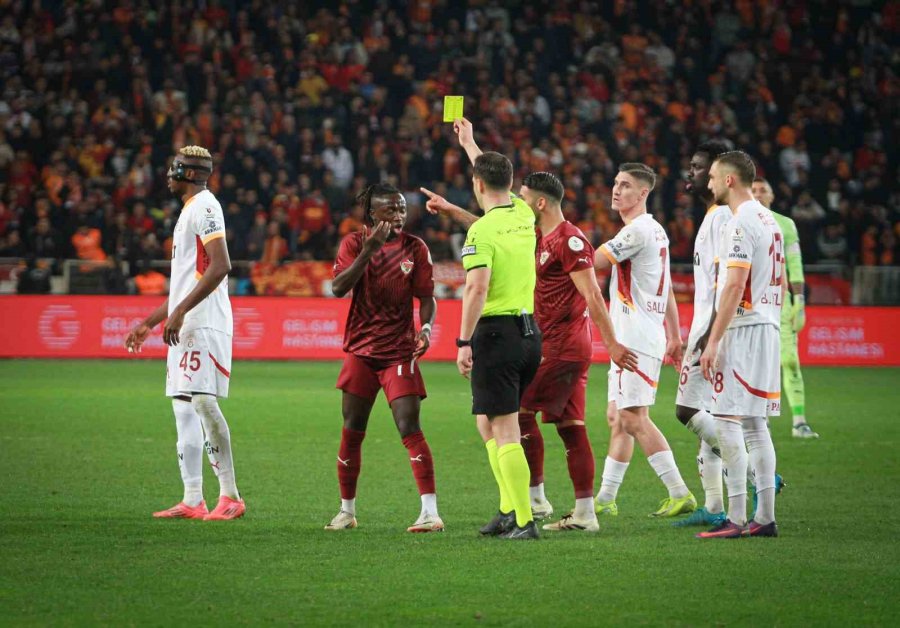 Trendyol Süper Lig: Atakaş Hatayspor: 1 - Galatasaray: 1 (maç Sonucu)