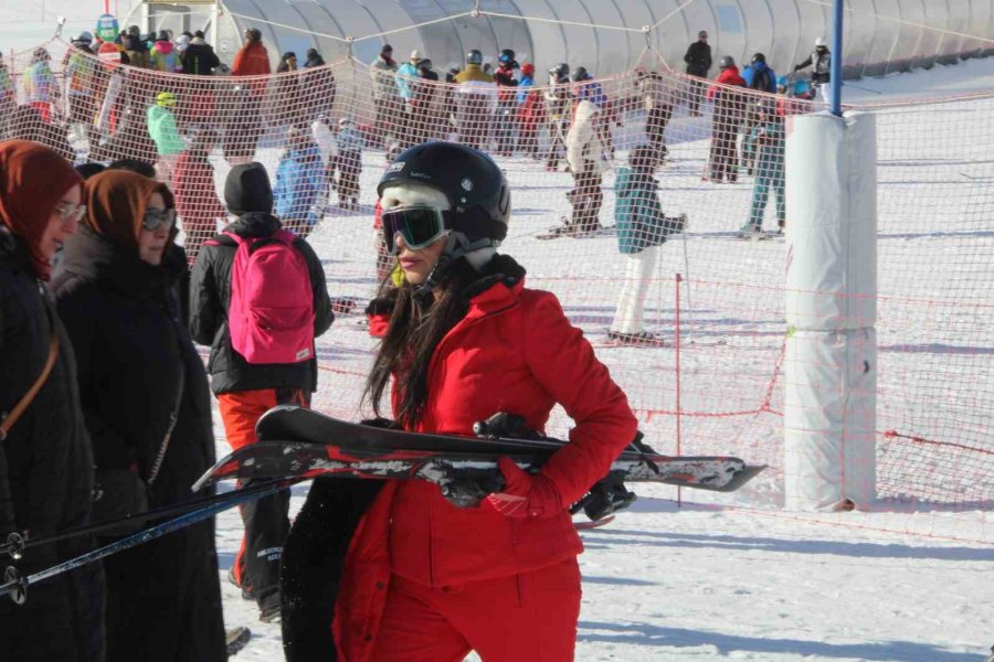 Erciyes’te Sömestir Yoğunluğu