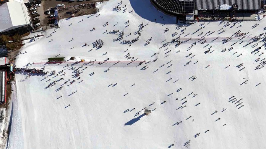 Erciyes’te Sömestir Yoğunluğu