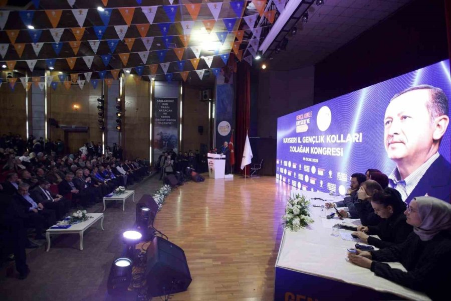 Ak Parti Kayseri Gençlik Kolları Başkanı Danacı Oldu