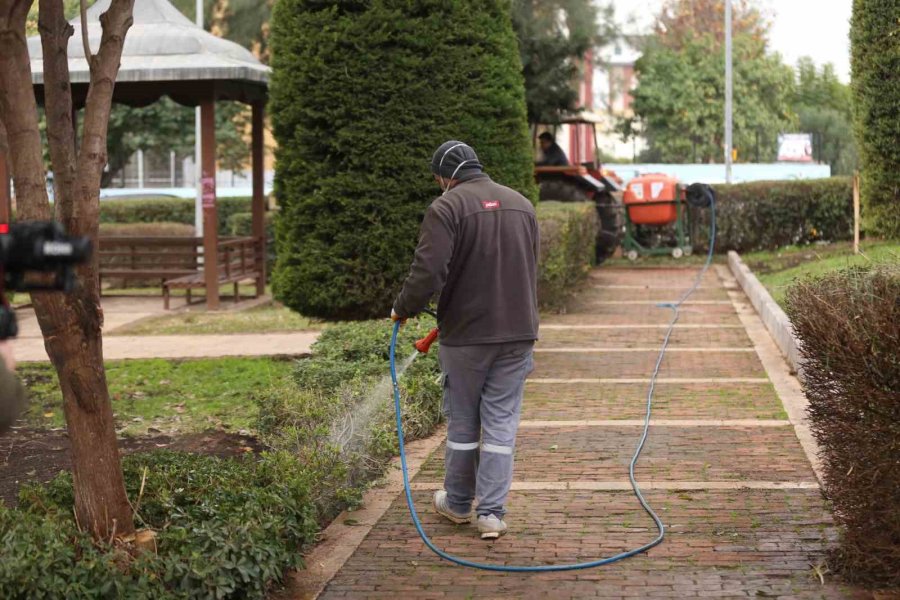 Kepez Belediyesi’nden Osmanlı Bahçesi’nde Peyzaj Çalışması