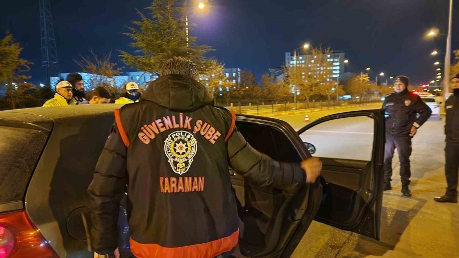 Karaman’da Asayiş Uygulaması: 15 Tutuklama