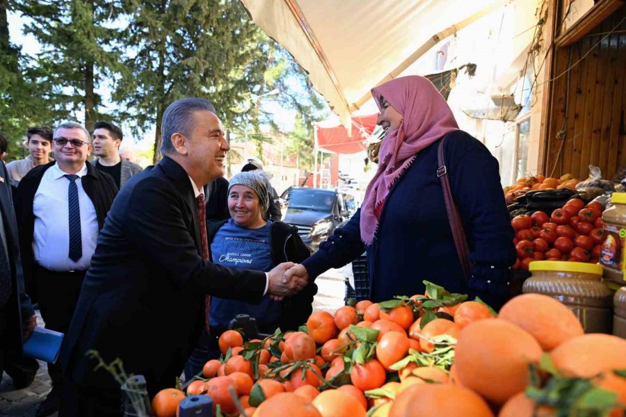 Başkan Muhittin Böcek, “söz Verdiklerimizi Yapacağız”