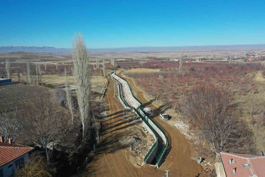 Niğde’de 4 Taşkın Koruma Tesisi Tamamlandı